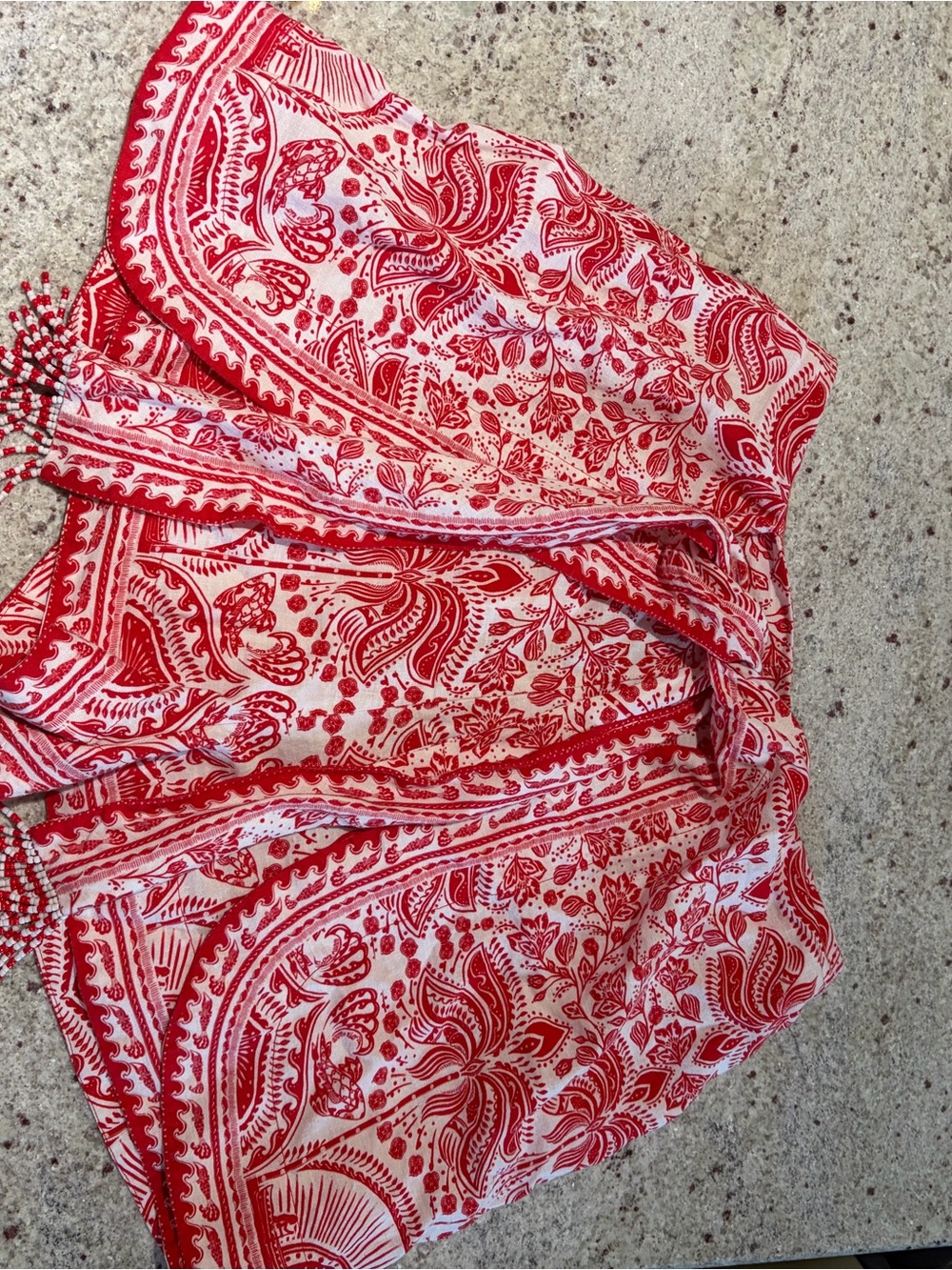 Farm Rio Red River Ride Shorts - Picture 3 of 4